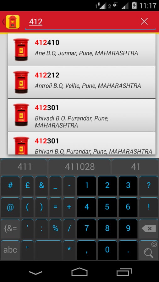 India Pincode Finder截图1