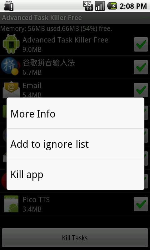 Advanced Task Killer(Ads Free)截图3