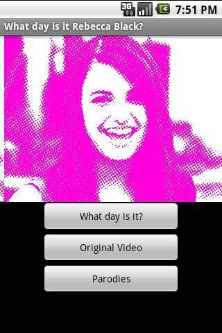 What day is it Rebecca Black?截图2