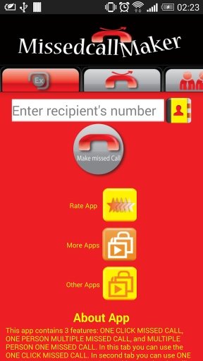 Missed Call Maker Free截图3