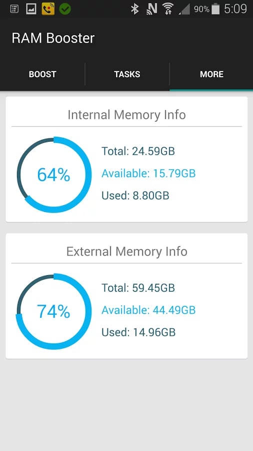 RAM Booster Optimized Sa...截图1