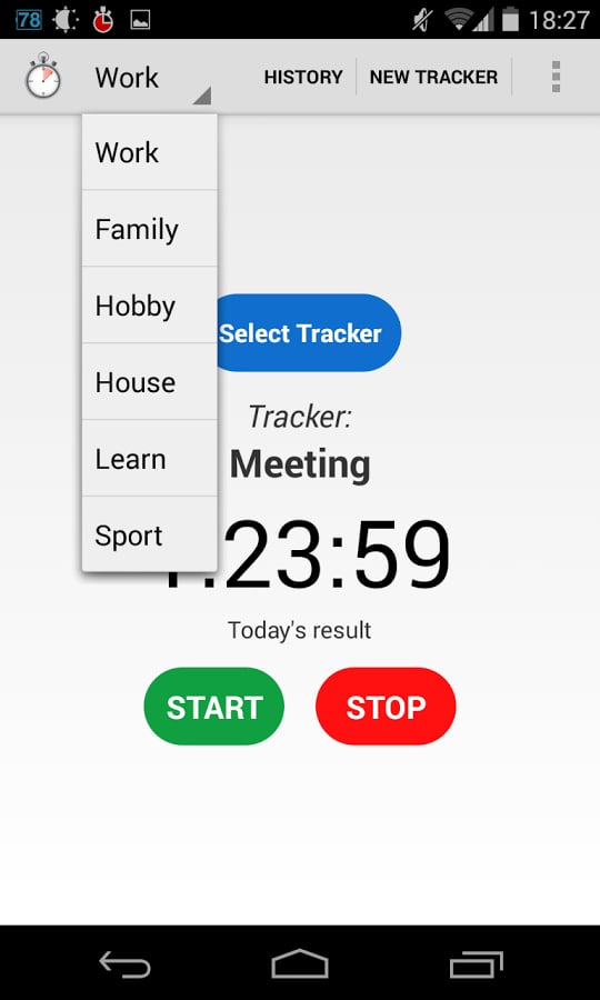 Simple Time Tracker FREE截图3