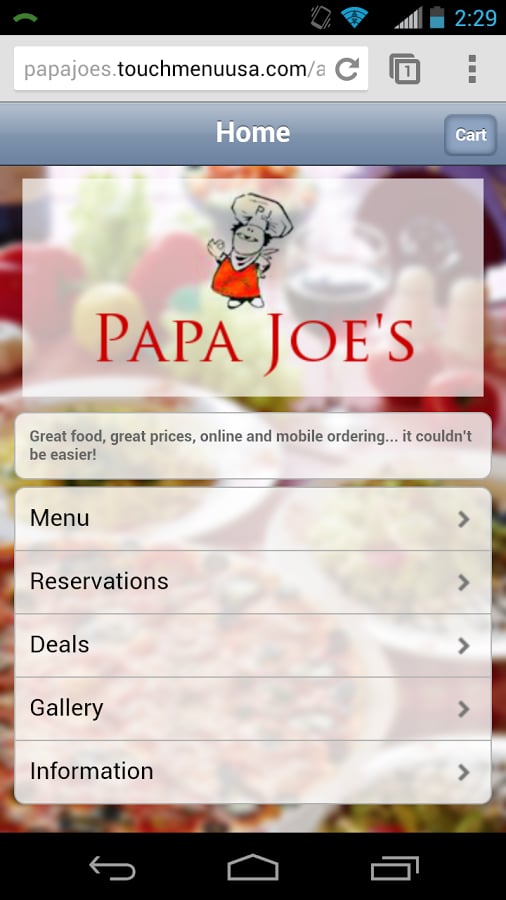 Papa Joe's截图2