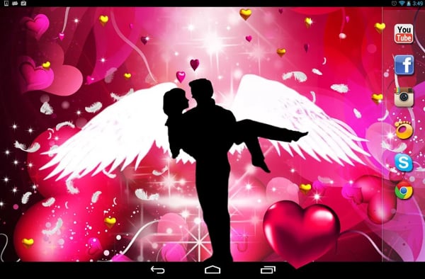 Valentine Angels LWP截图4