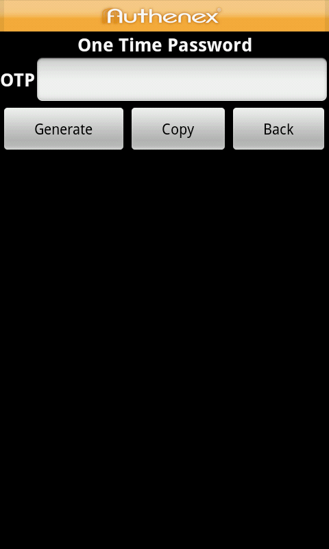 Authenex Mobile OTP截图2