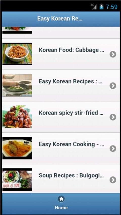 Easy Korean Recipes截图3