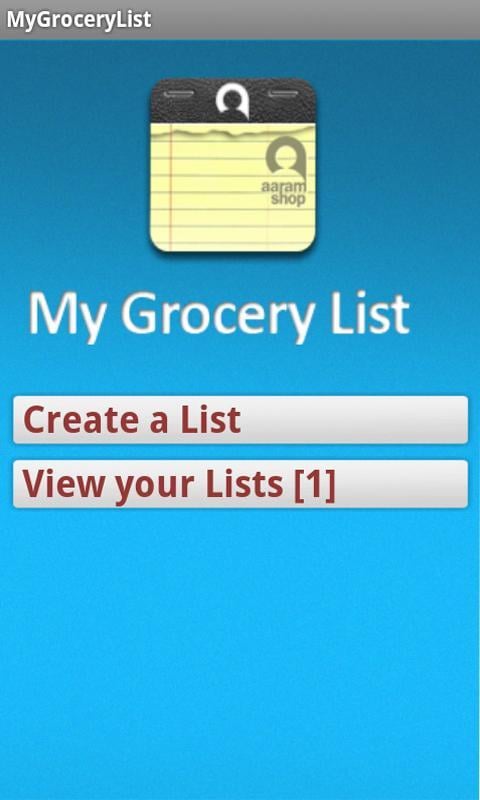 My Grocery List截图2