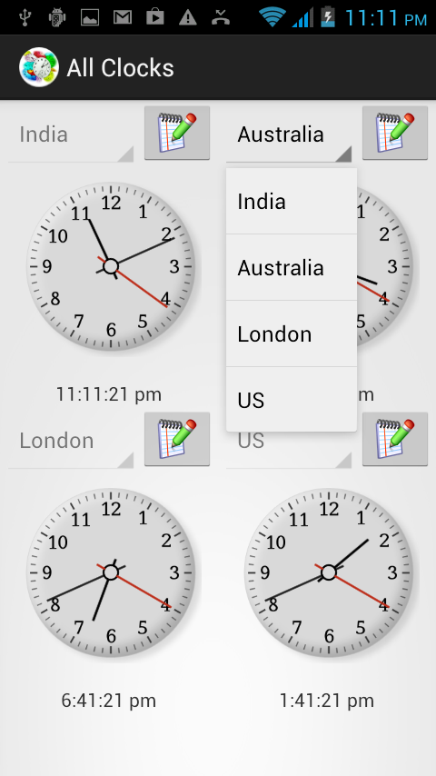 All Clocks截图2