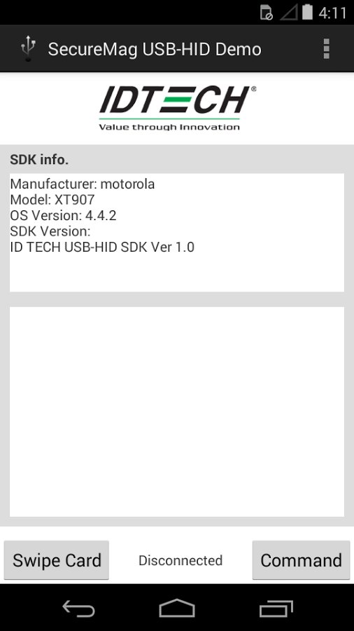 SecureMag USB-HID Demo v...截图3