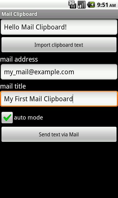 Mail Clipboard截图2