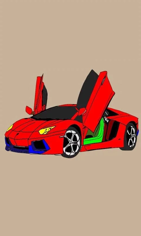 Speed Car Racing Paint截图3