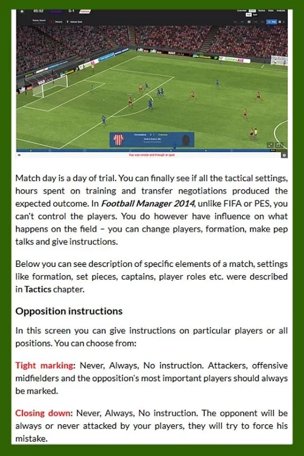 Guide for Football Manag...截图9