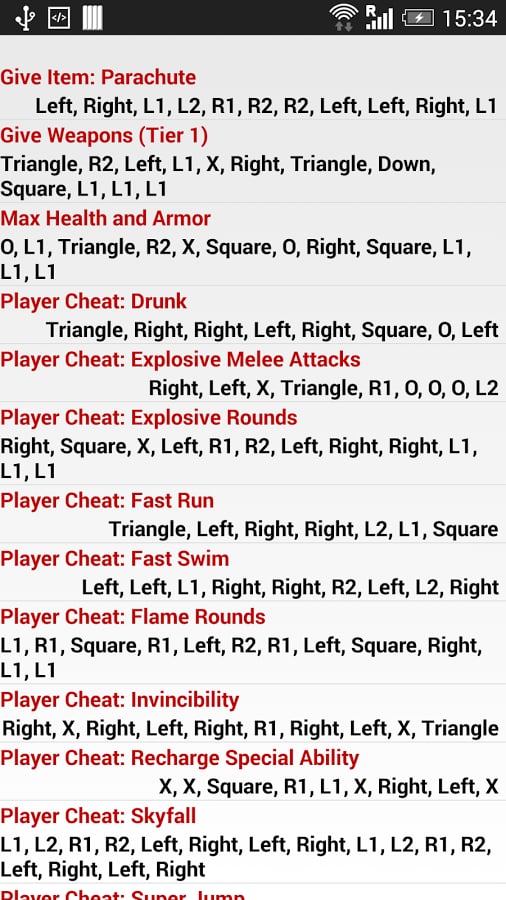 Free Cheat Codes for GTA...截图4