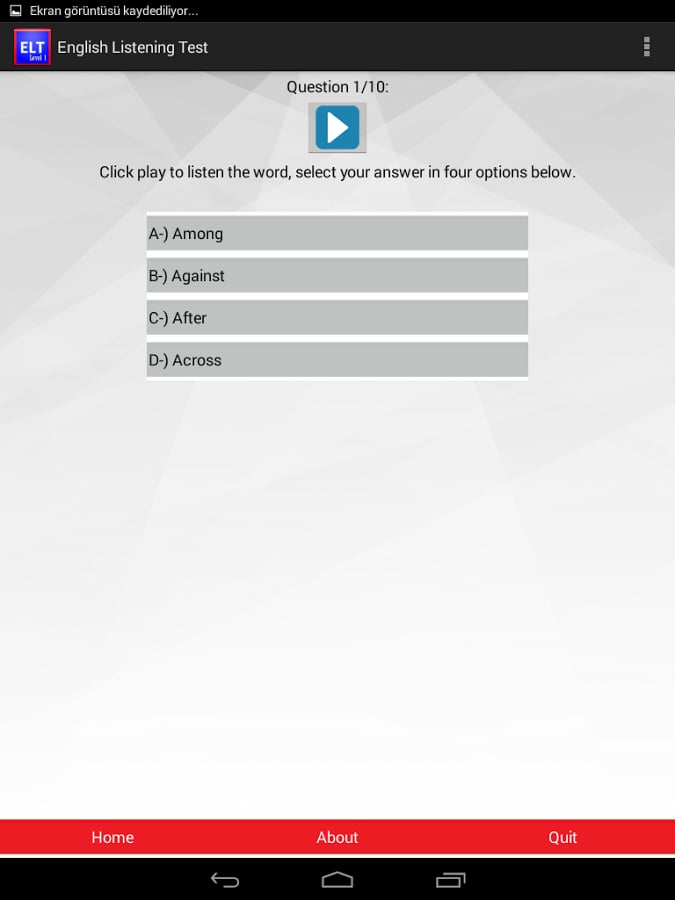 English Listening Test O...截图10