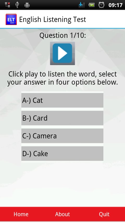 English Listening Test O...截图8