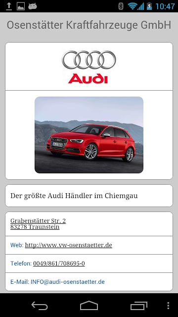 Chiemgau Auto App截图2