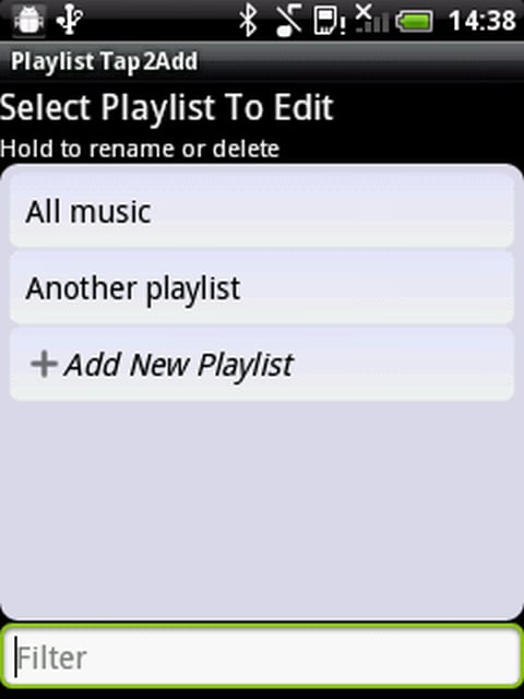 Playlist Tap2Add截图1