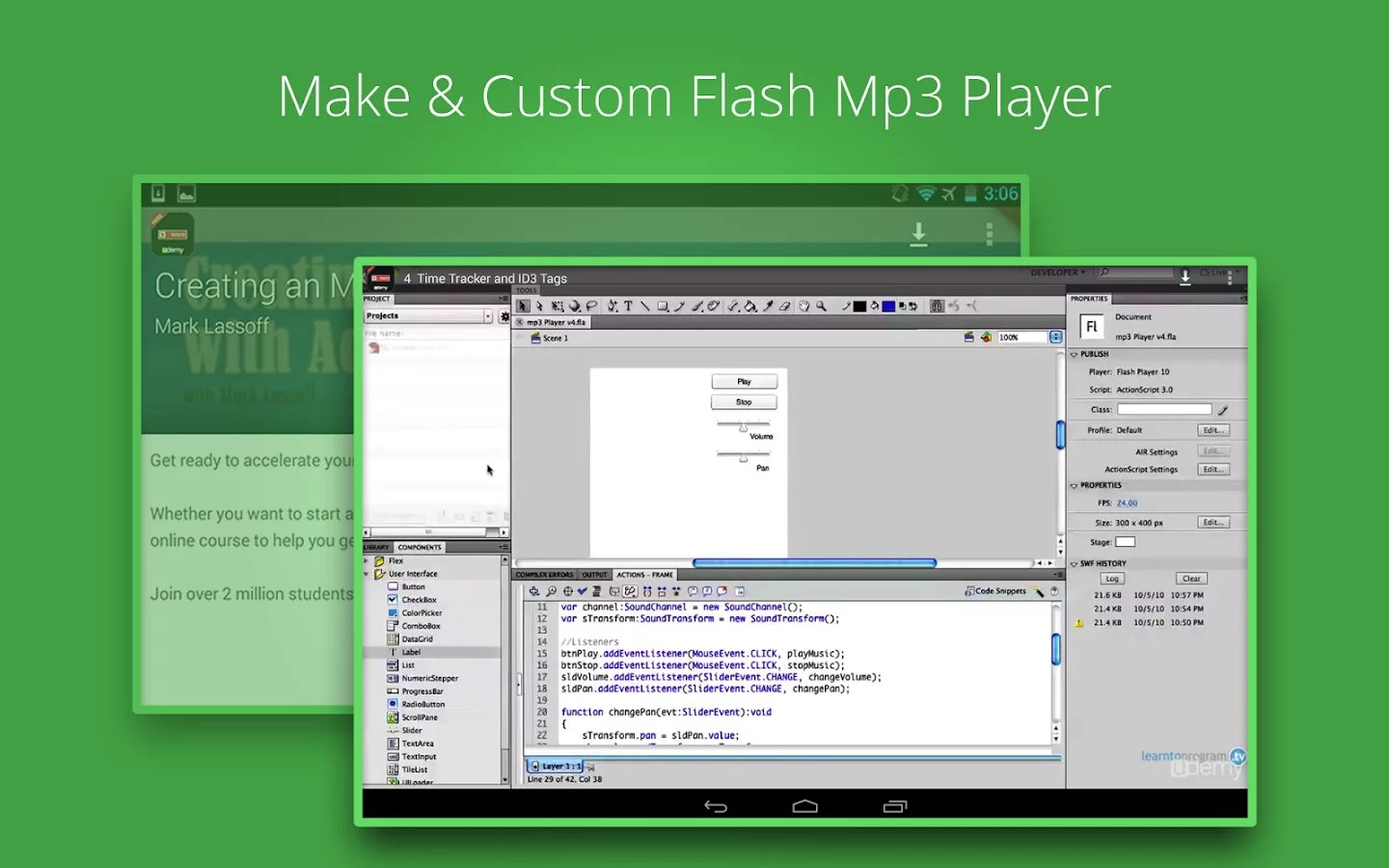 Flash Mp3 Player Tutoria...截图5