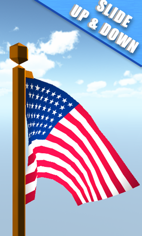 3D FLAGS USA FREE截图9