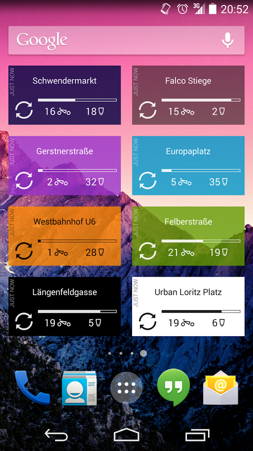 CityBike Vienna Widget截图2