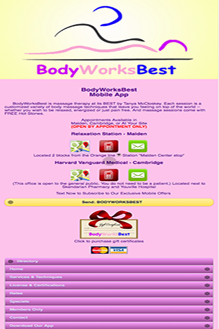 Body Works Best Massage Malden截图4