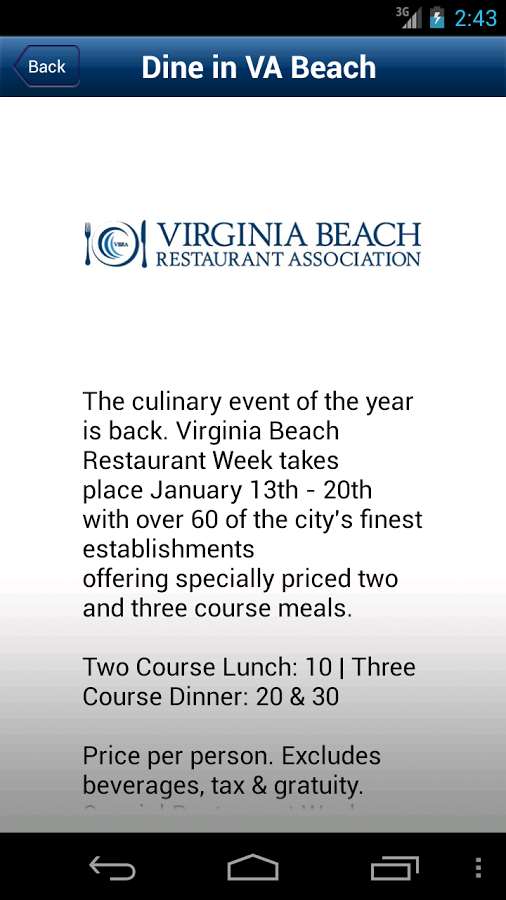 Dine in Virginia Beach截图4