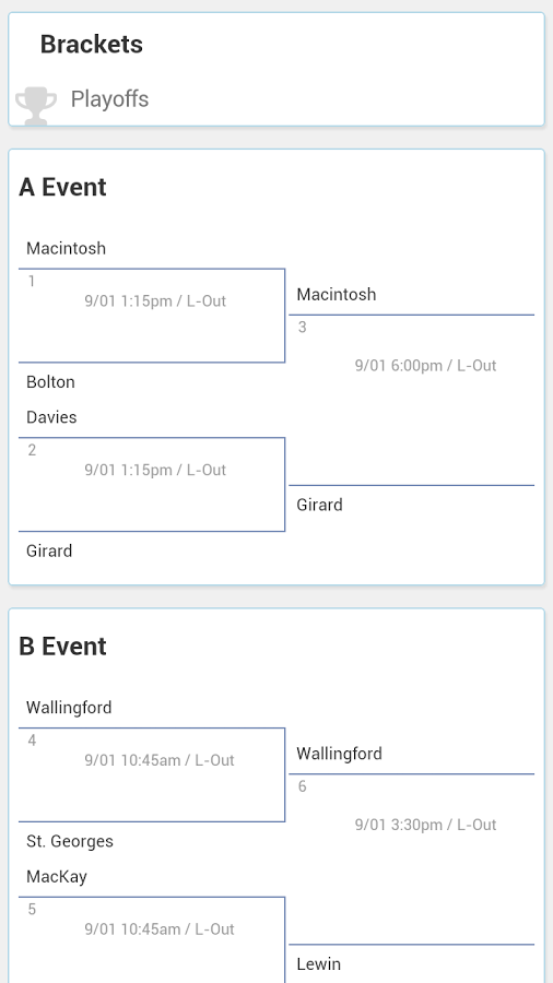 Ontario Junior Curling Tour截图2