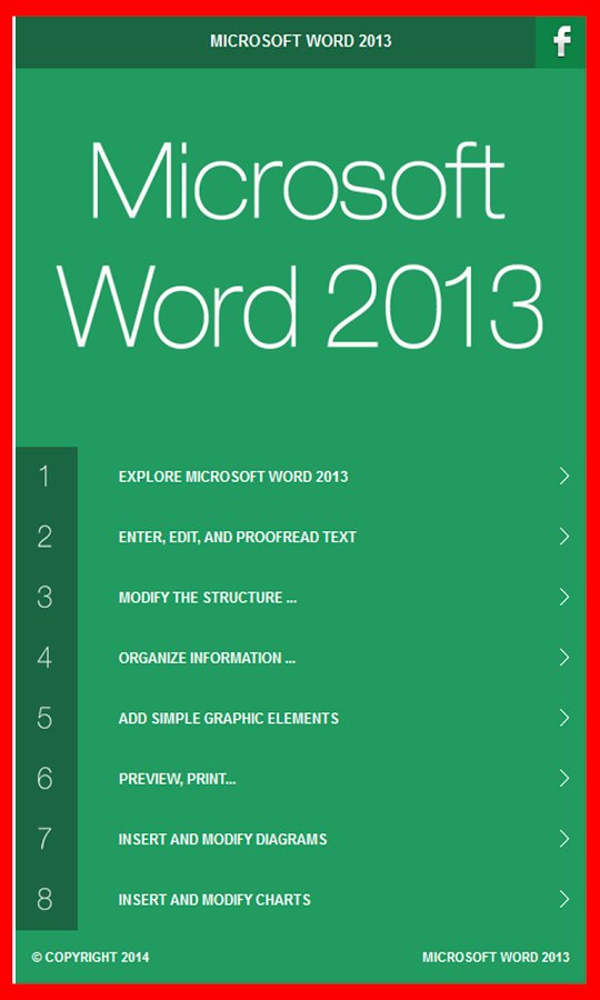 Learn Word 2013截图4