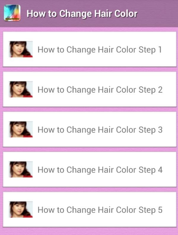 Magic Hair Color Tip截图1