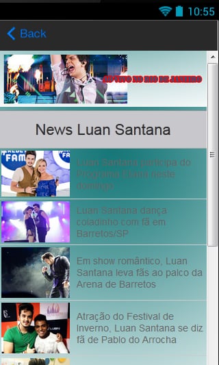 Luan Santana 2010 Letras截图7