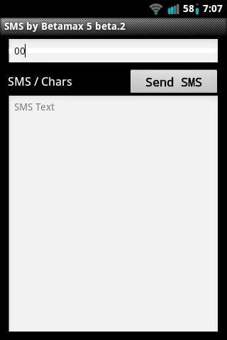 Send SMS Betamax Beta截图2