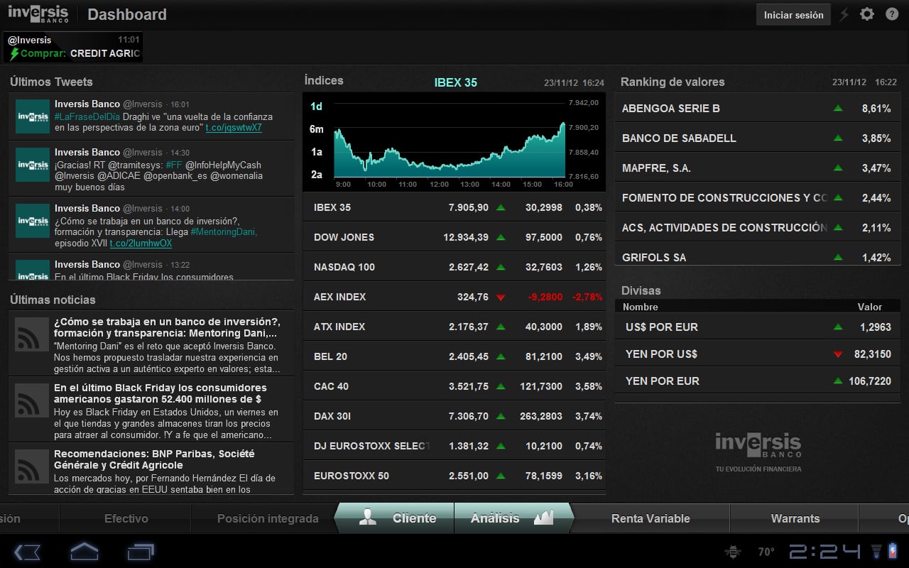 Inversis Banco截图2