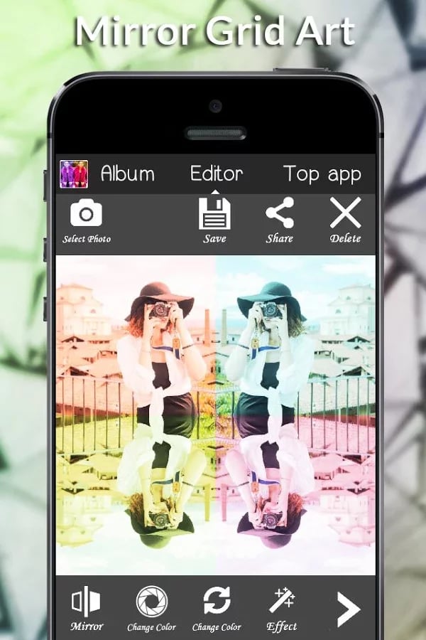 Mirror Grid Art截图5