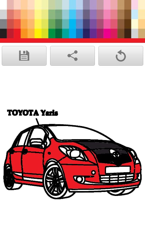 TOYOTA Coloring截图2