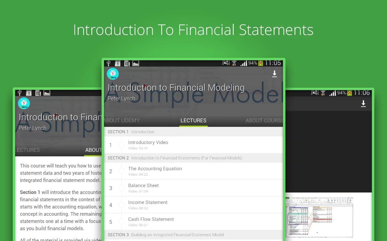 Financial modeling courses截图4