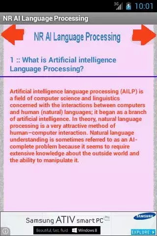 NR AI Language Processing截图1