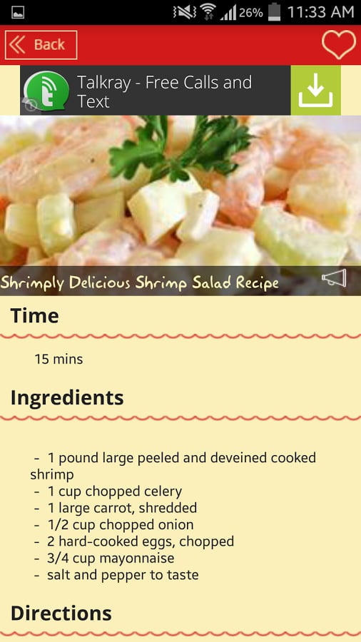 Turkey Salad Recipes截图3