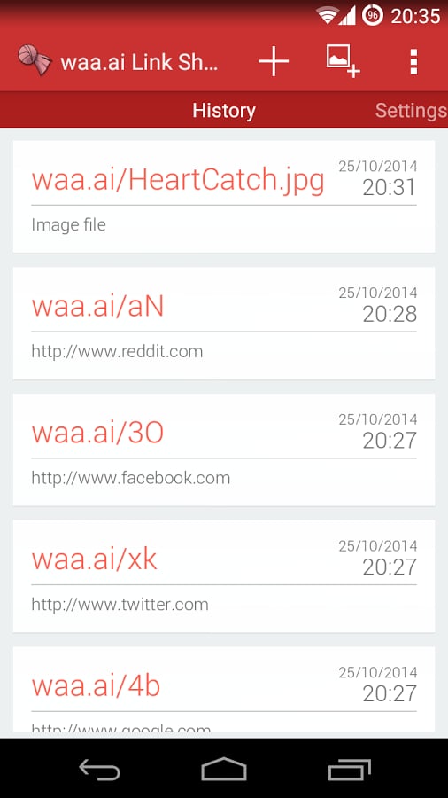 waa.ai Link Shortener截图3