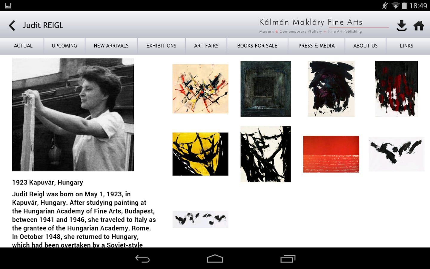 Kalman Maklary Fine Arts截图3