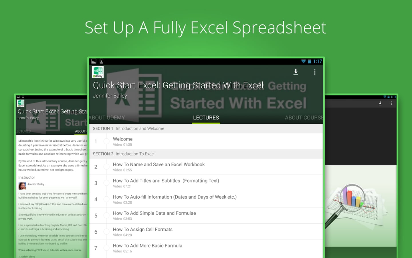 Basic Excel 2013 Course截图1