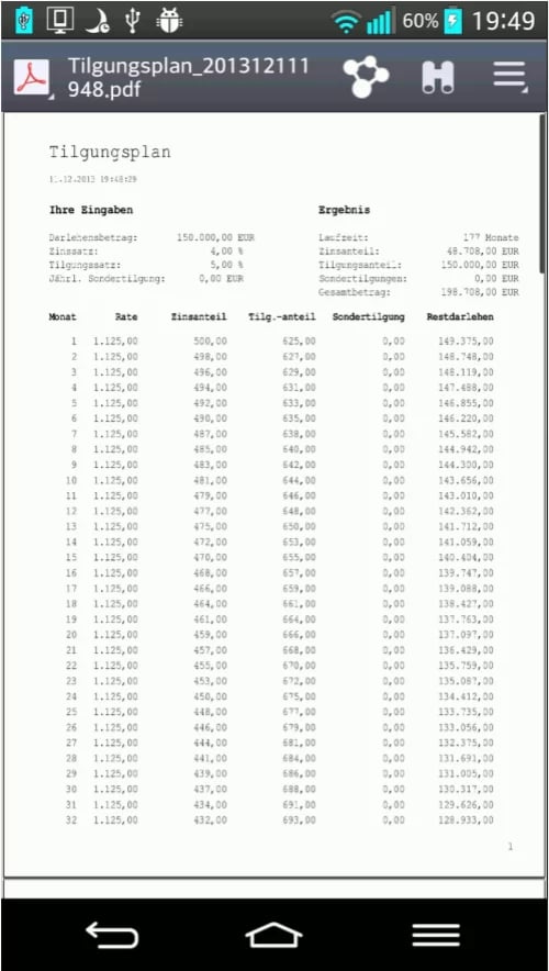 MS Finanzrechner截图4