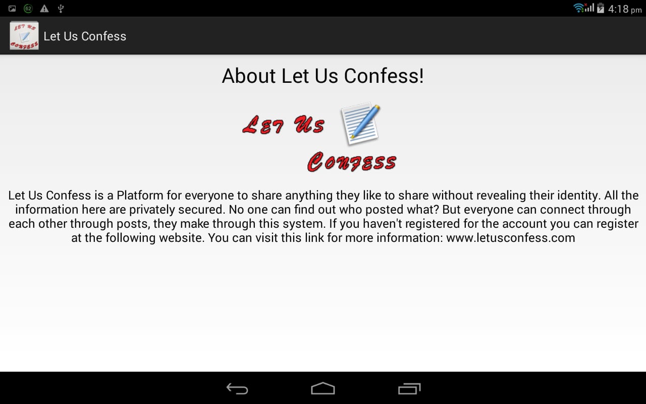 Let Us Confess截图3