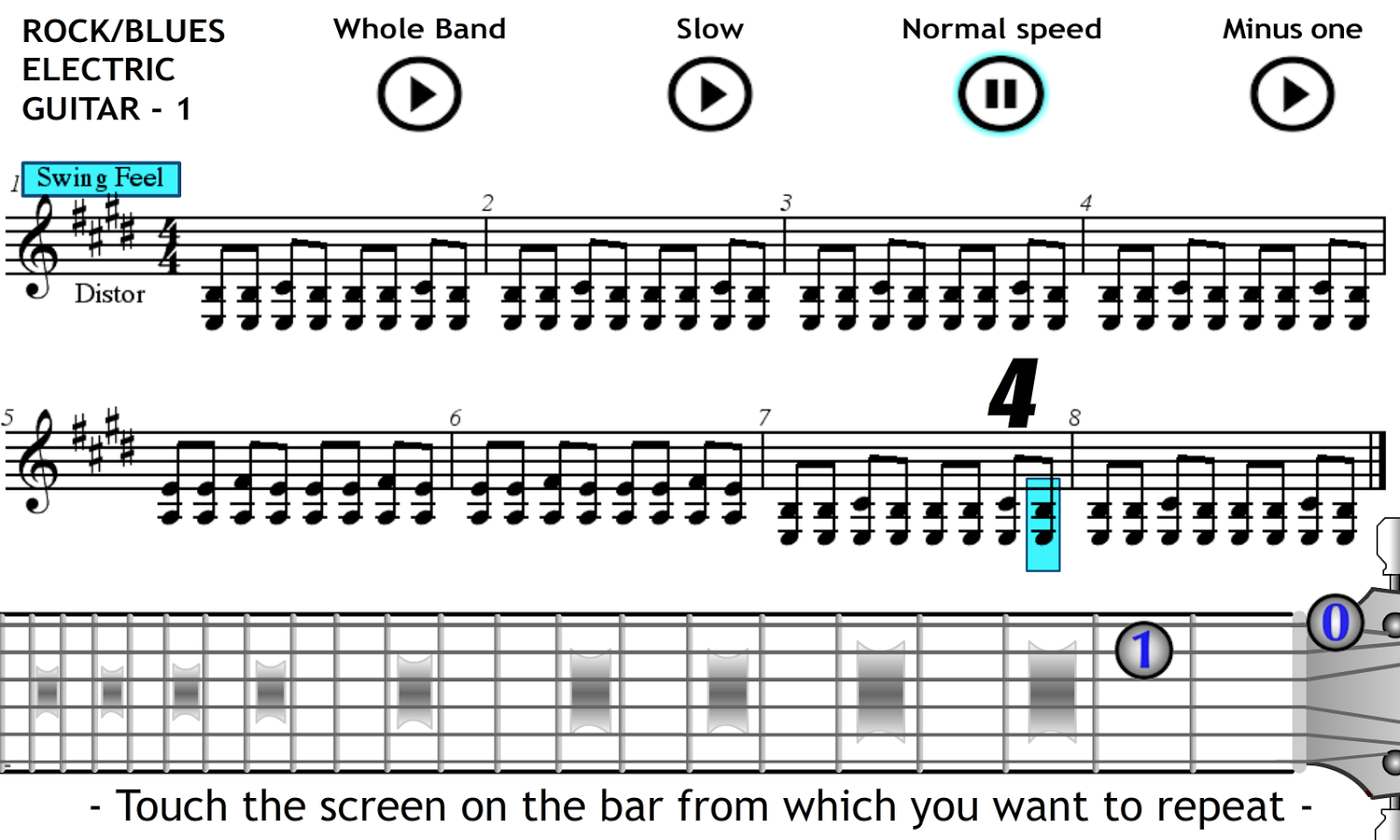 Play Electric Guitar Blues 1截图4