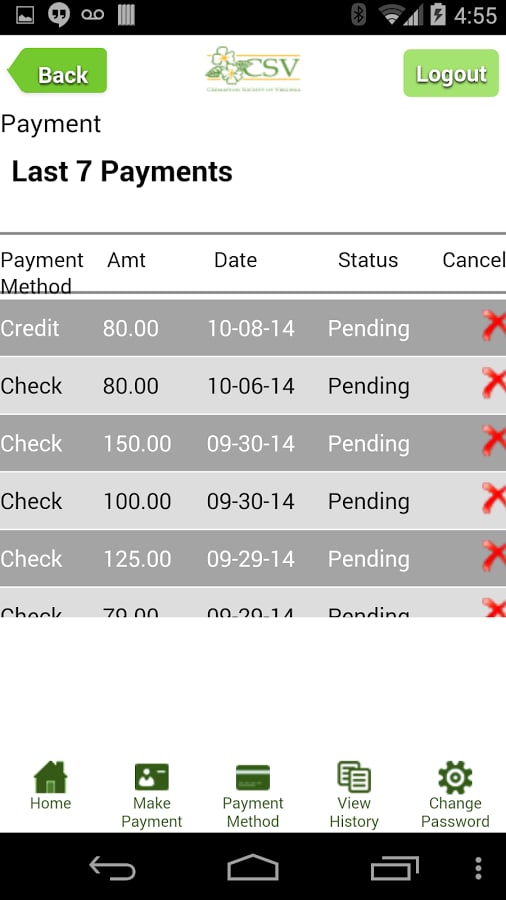 CSV Bill Pay截图3