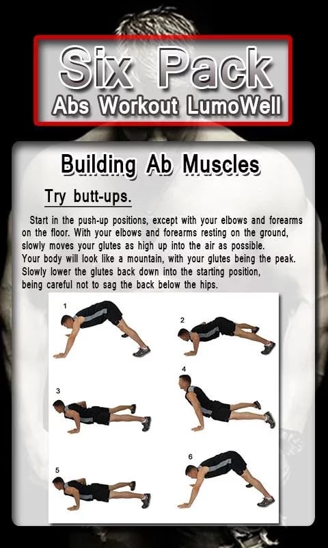 Six Pack Abs Workout Lum...截图5