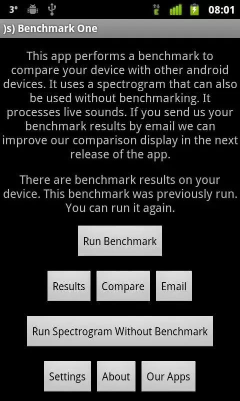 )s) Benchmark One截图3