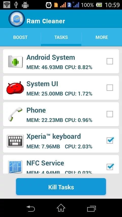 Mobile Clean - Ram Boost...截图1