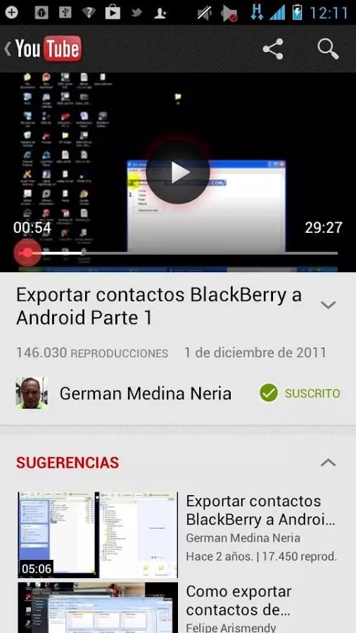 BlackBerry Contacts截图5