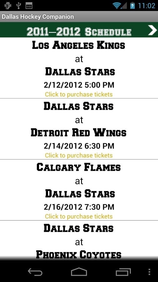 Dallas Stars Companion截图5