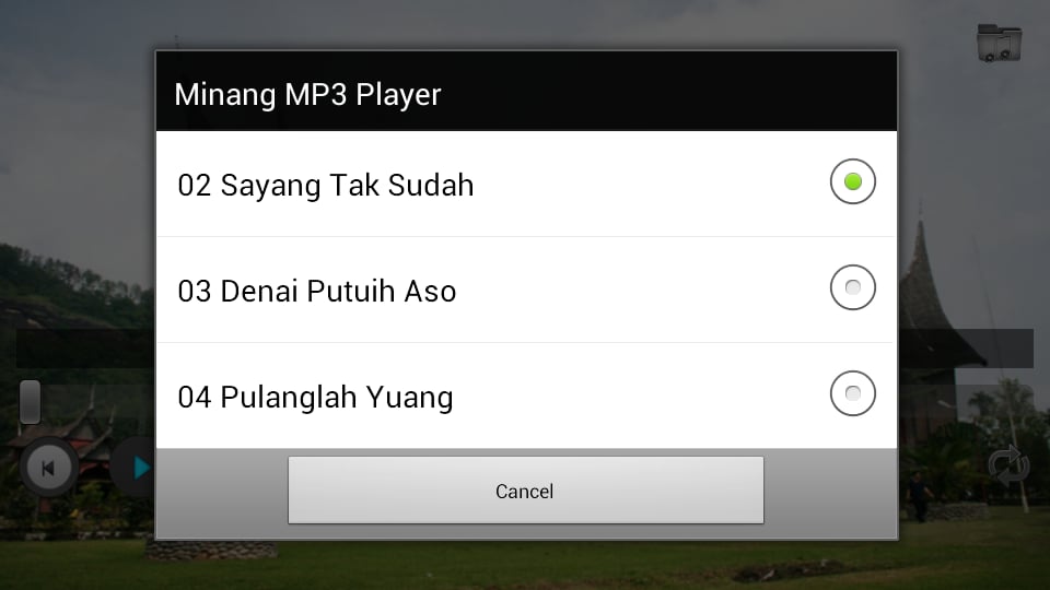 Minang MP3 Player截图1